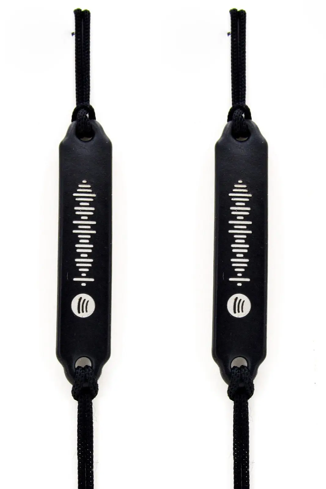 Spotify Şarkı Kodlu Çift İkili Unisex Siyah Bileklik bbb18c